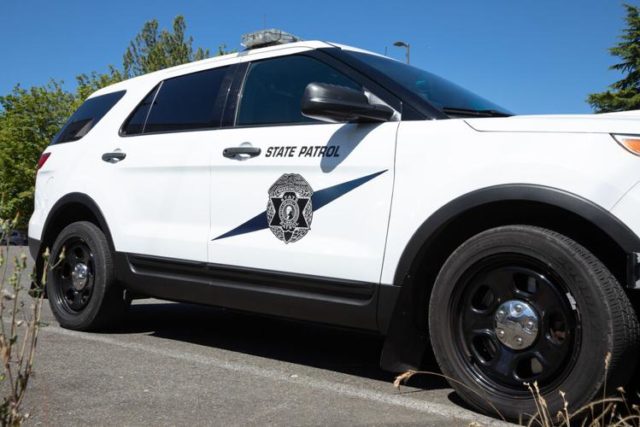 Olympia, Washington / USA - July 29 2020: Washington State Patrol squad car Shutterstock